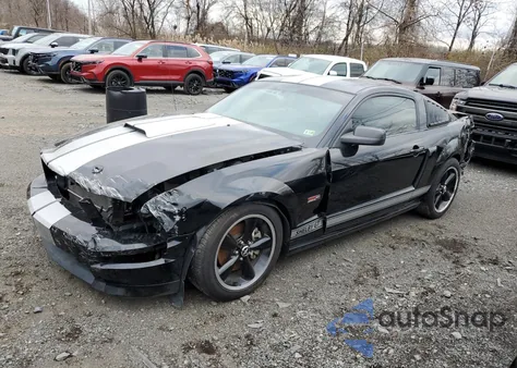 2007 Ford Mustang Gt из США, поврежденный, VIN 1ZVHT82H075356342
